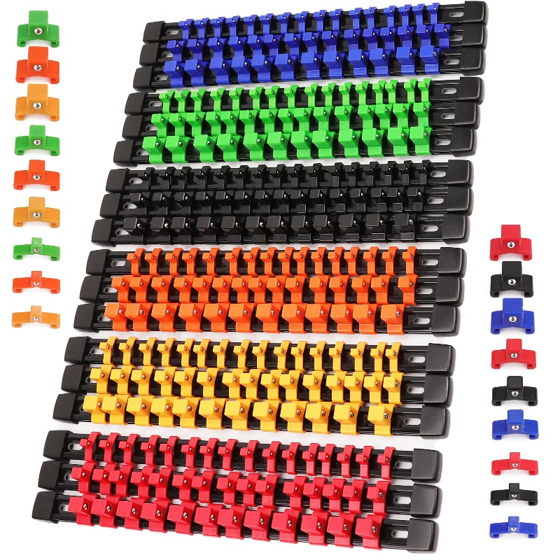 Drawer Organizer Tray - 18피스 공구함 서랍용 소켓 정리 세트,