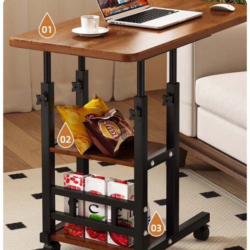 이동식 리프팅 침대 옆 테이블 침대 옆 작은 테이블 독 - Office Furniture For Small Spaces 리뷰 및 가격