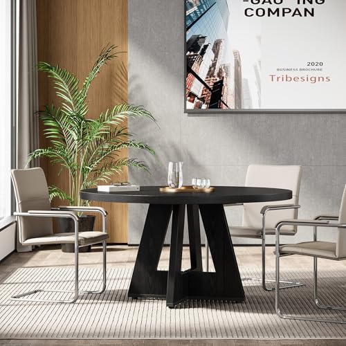 4~6인용 47인치 원형 회의 테이블, 두꺼운 테이블  - Conference Table Round 리뷰 및 가격