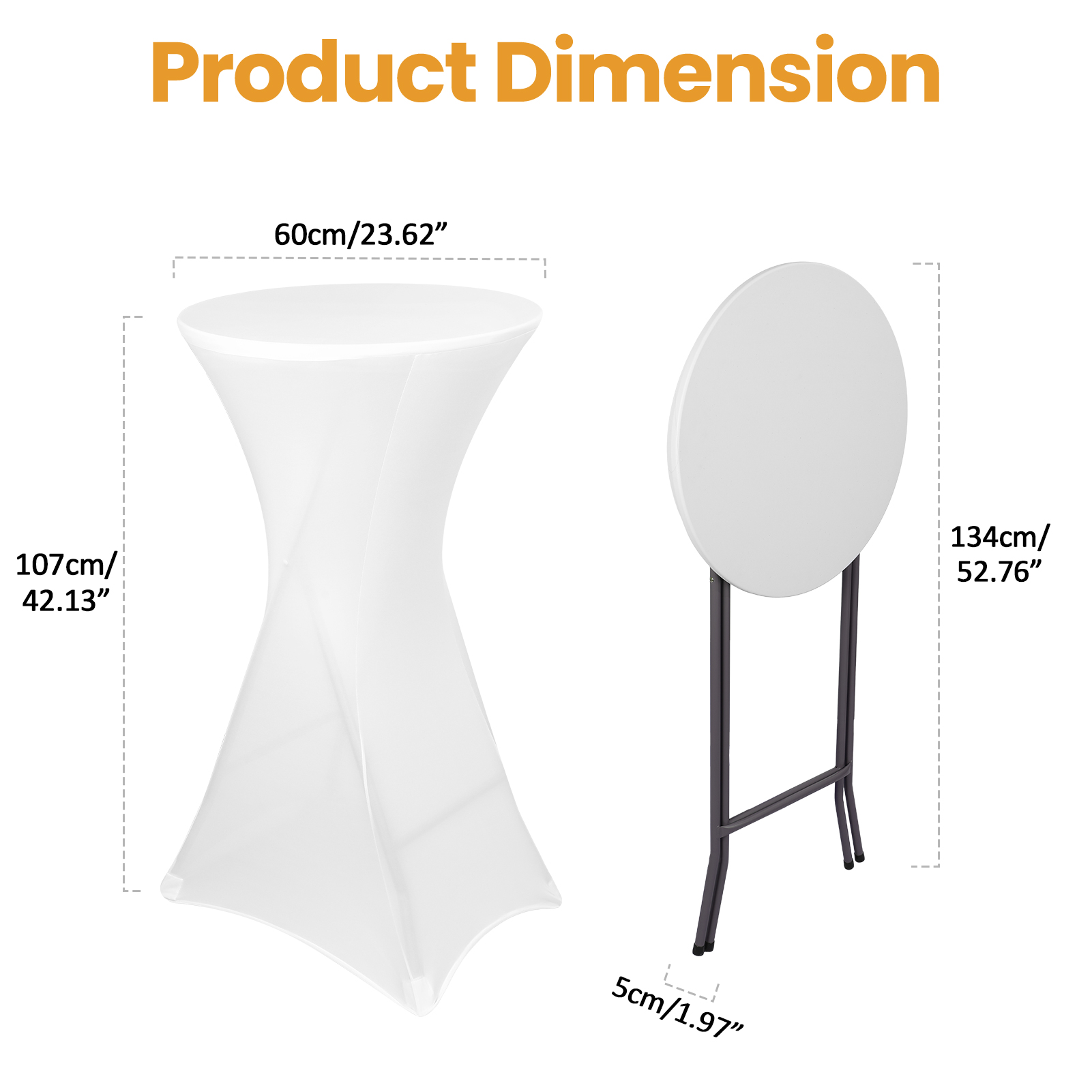 2세트 24인치 야외용 하이탑 칵테일 테이블, 접이식  - Conference Table Round 리뷰 및 가격