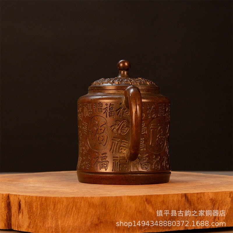 황동 풍경 용과 봉황 기린 티포트 창의적인 주전자 구리 - Office Furniture Phoenix 리뷰 및 가격