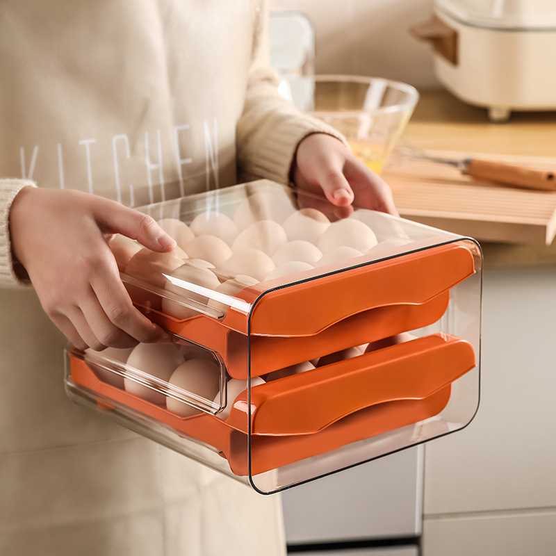 냉장고, 계란 보관함, 보관함, 서랍형 신선도 유지 상 - Drawer Organizer Tray 리뷰 및 가격