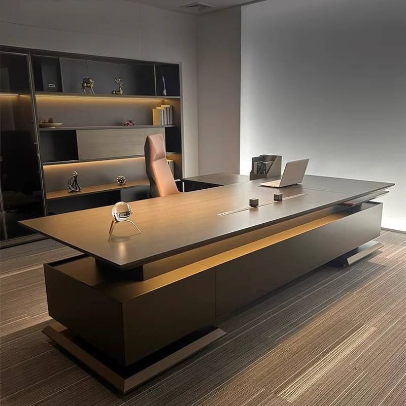 블랙 강력한 디자인의 임원용 책상 브라운 저렴한 모던  - Office Furniture For Small Spaces 리뷰 및 가격