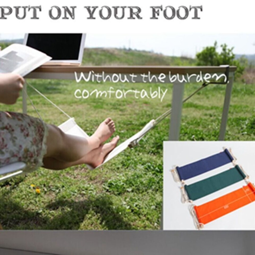편안한 목가적인 휴식 해먹, 폴리에스터 면 천, 조정  - Under Desk Hammock 리뷰 및 가격