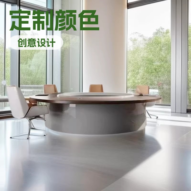 사이즈와 색상은 맞춤 제작 가능한 원형 회의 테이블,  - Conference Table Round 리뷰 및 가격