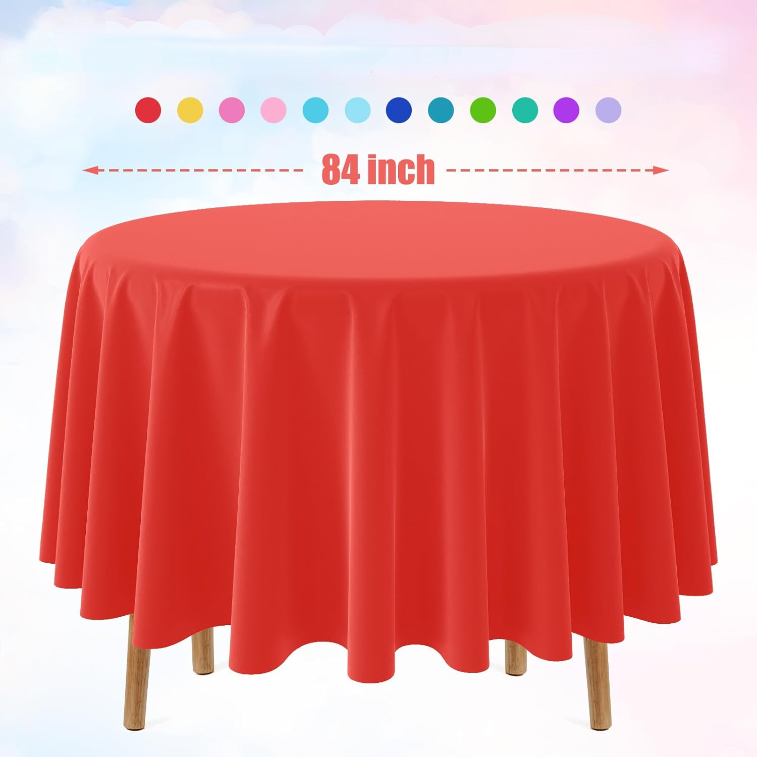 일회용 라운드 솔리드 컬러 테이블 천으로 라운드 플라스 - Conference Table Round 리뷰 및 가격