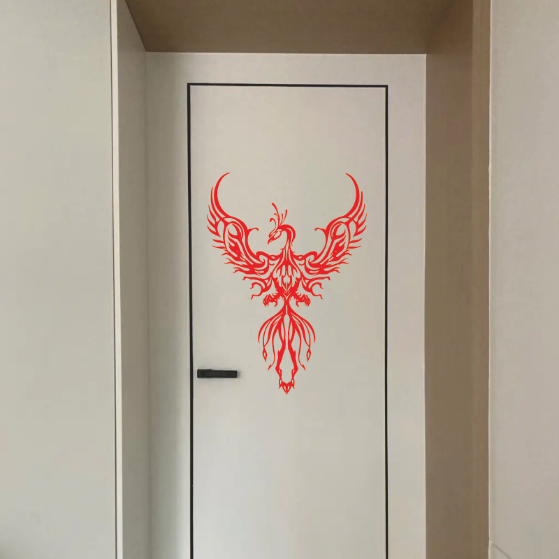 피닉스 디자인 아트 벽 스티커 실내 거실 벽 장식 홈  - Office Furniture Phoenix 리뷰 및 가격